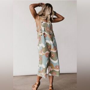 Three Bird Nest large Multicolor Floral Women Overalls